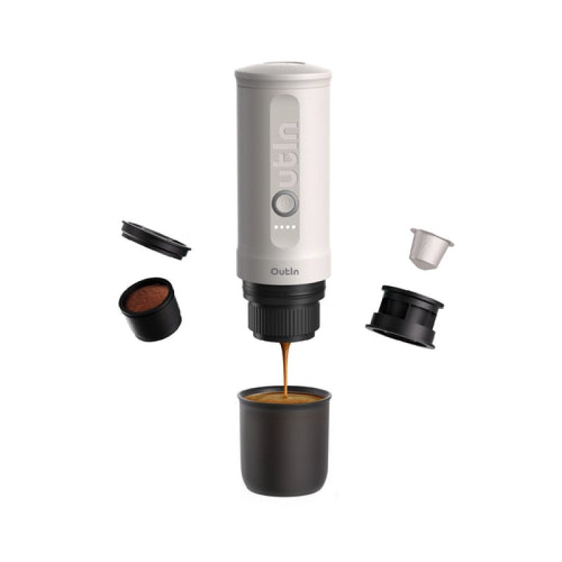 Outin Nano 7500mAh Portable Coffee Maker (White)
