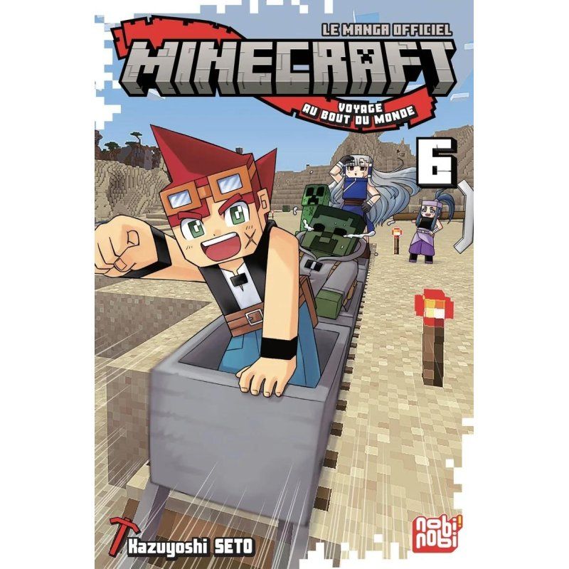 STOCKJBE2 - MINECRAFT - Le manga officiel - Voyage au bout du monde - Tome 6