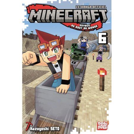 STOCKJBE2 - MINECRAFT - Le manga officiel - Voyage au bout du monde - Tome 6