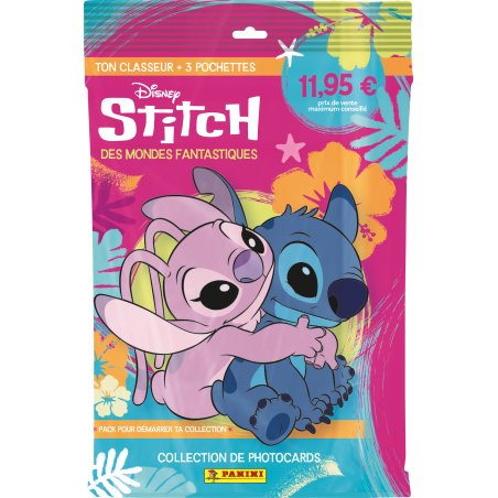 DISNEY - Stitch - Panini Photo Cards (1 col 3 poch ) - EN