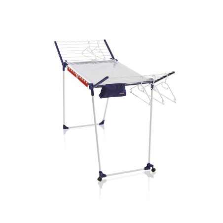 Leifheit 81520 laundry drying rack/line Floor-standing rack Blue, White