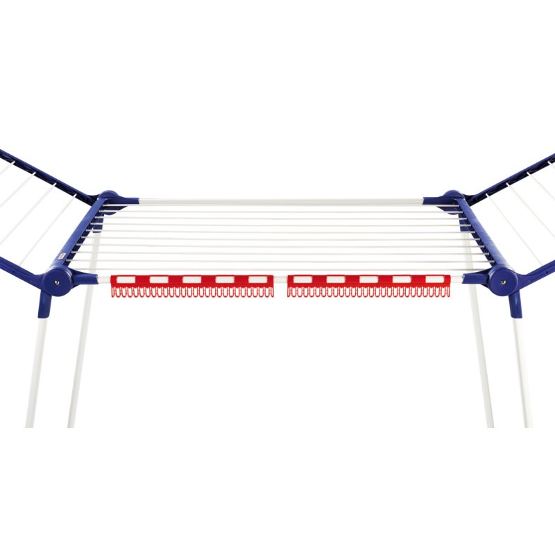 Leifheit 81520 laundry drying rack/line Floor-standing rack Blue, White