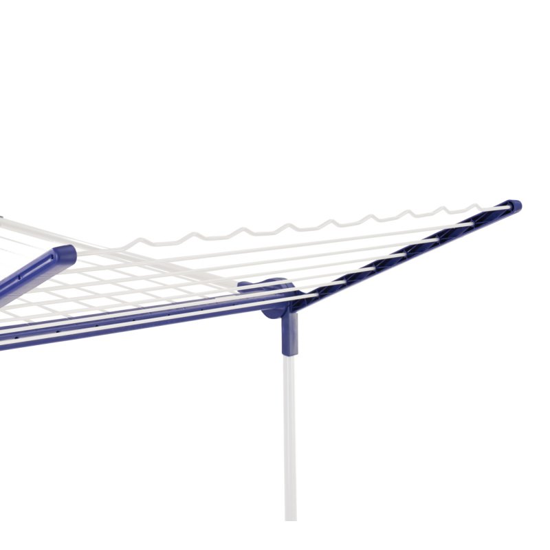 Leifheit 81520 laundry drying rack/line Floor-standing rack Blue, White
