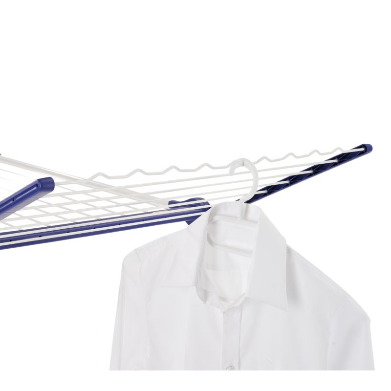 Leifheit 81520 laundry drying rack/line Floor-standing rack Blue, White