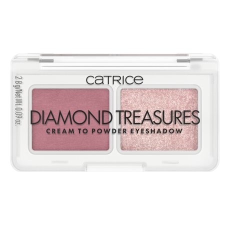 CATRICE Diamond Treasures Cream to Powder ombre à paupière 2,8 g 020 020 - Fairy Dust Mat