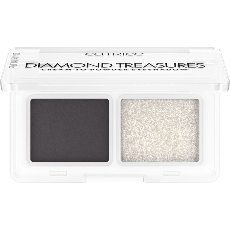 CATRICE Diamond Treasures Cream to Powder ombre à paupière 2,8 g 030 030 - Smokey Diamond Mat
