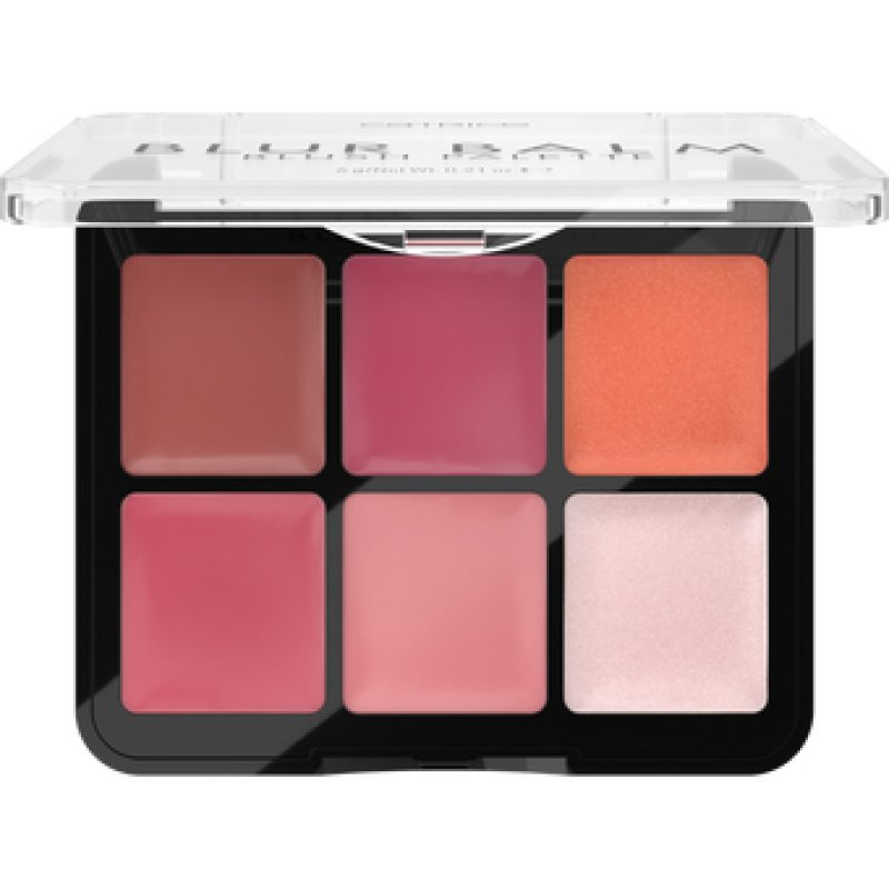 Catrice Blur Balm Blush Palette No 010 Multicolored 6 Colors Highly Pigmented