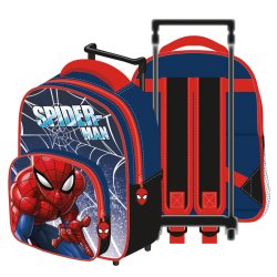 Spider-Man - School trolley backpack 24 x 36 x 12 cm (WD17269)