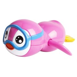 (bundle product) Magni - Wind Up Bath Toy - Penguin - Pink ( 3618 )