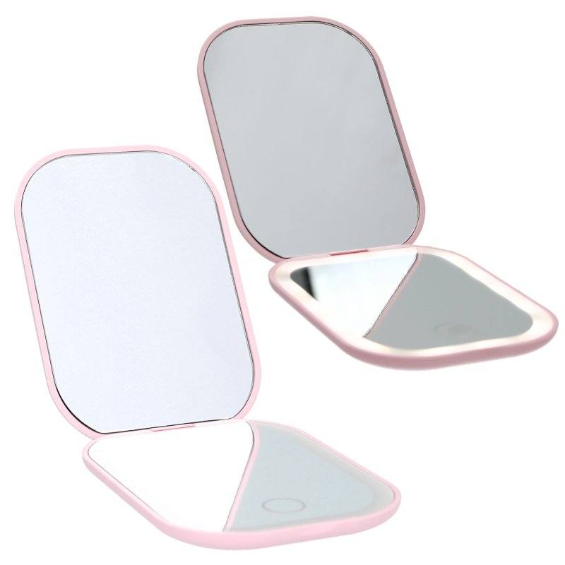 TOPModel 0413502 miroir de maquillage Carré Rose