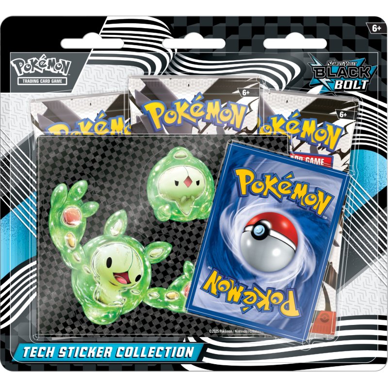 Pokemon: Pokemon TCG - Black Bolt Tech Sticker Collection (TCG)