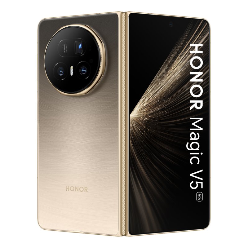 Honor MAGIC V5 20,2 cm (7.95") MagicOS 9.0.1 5G USB Type-C 16 Go 512 Go 5820 mAh Or