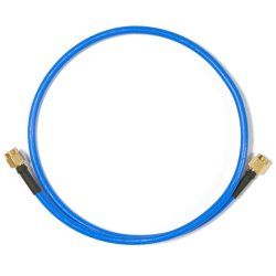 Mikrotik Flex-guide câble coaxial 0,5 m RPSMA Bleu