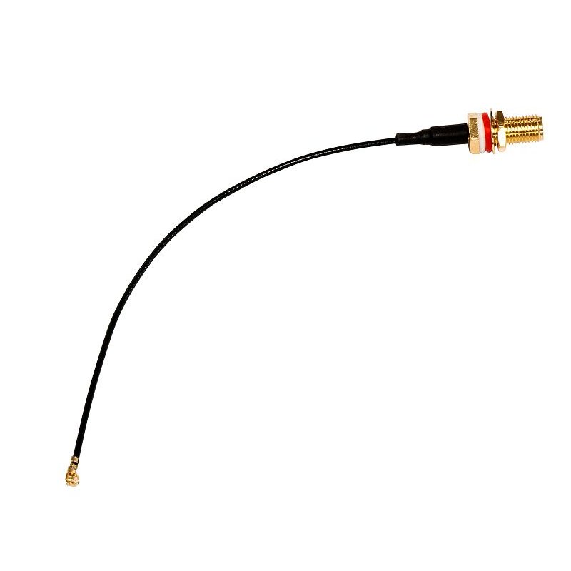 Mikrotik ACSMAUFL coaxial cable SMA Black
