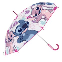 Stitch (purple) - transparent umbrella - 46 cm (WD17387)