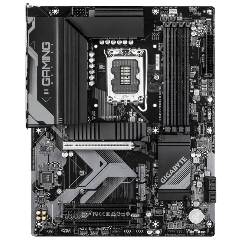 GIGABYTE B760 GAMING X GEN5 Motherboard - Supports 14th Gen. Intel Core CPUs, 8 1 1 phases VRM, up to 5600MHz DDR5,