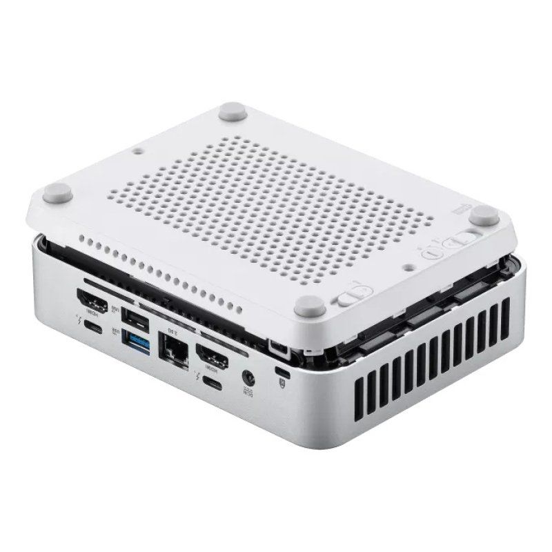 ASUS 90AR0051-M00270 PC/workstation barebone Silver 125H 1.2 GHz