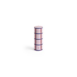 HAY - Column Candle Medium H20 (Pink & Red & Bordeaux & Blue)