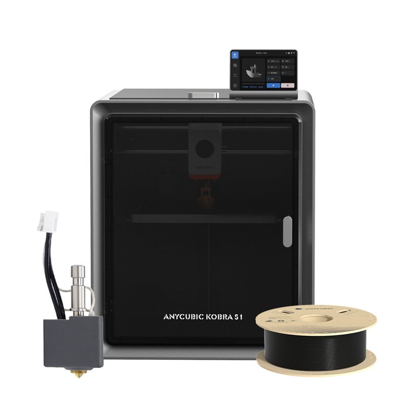Drukarka 3D Anycubic Kobra S1 Combo Hotend Filament gratis