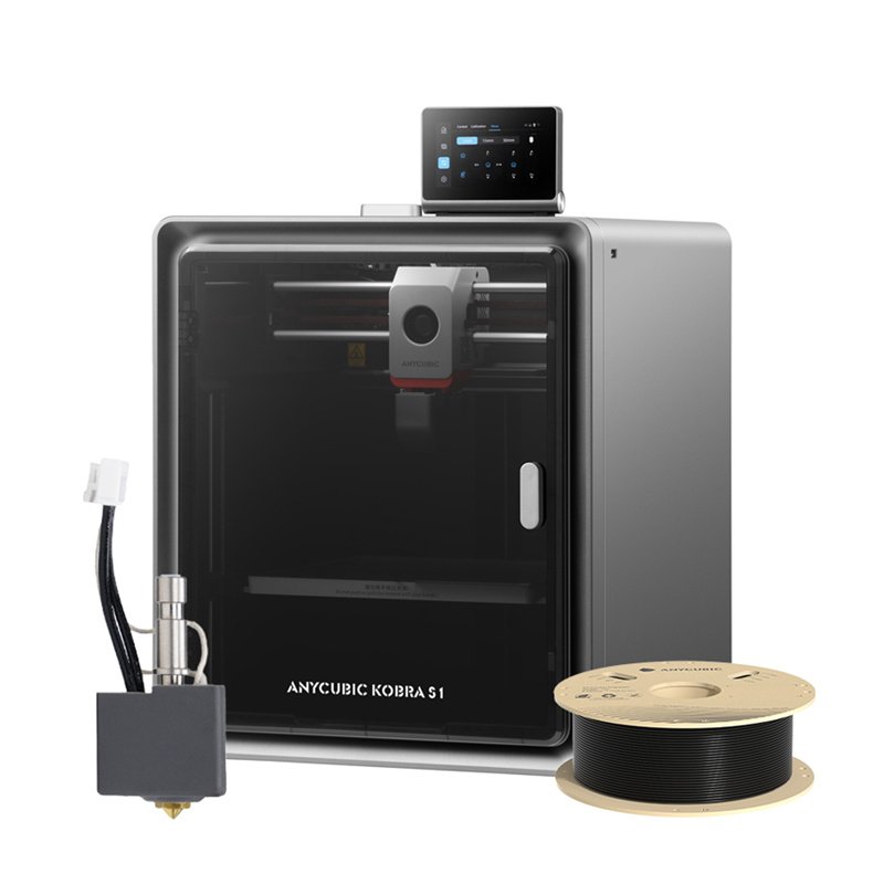 Drukarka 3D Anycubic Kobra S1 Combo Hotend Filament gratis
