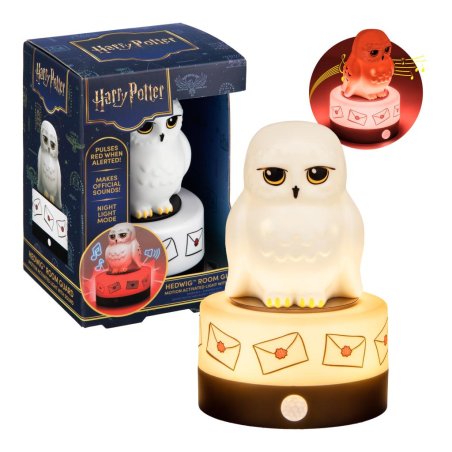 HARRY POTTER - Hedwige - Lampe & Son avec Détecteur de Mouvement