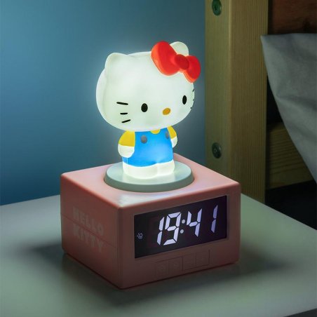 HELLO KITTY - Réveil Lumineux Icon 12cm
