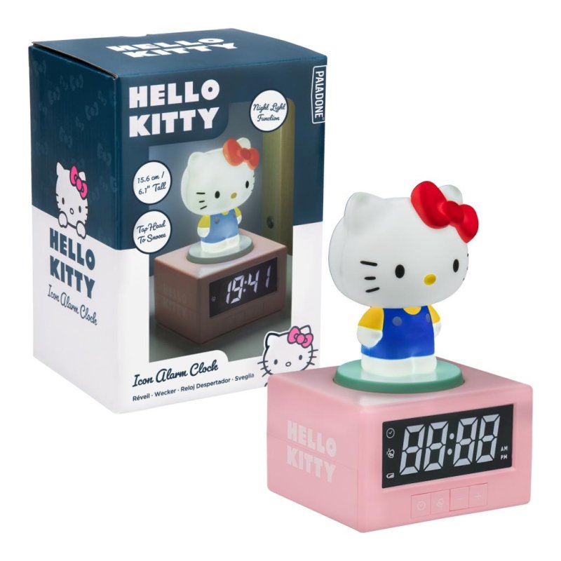 HELLO KITTY - Réveil Lumineux Icon 12cm