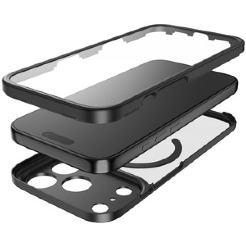 TIGER GLASS PLUS COQUE 360 MAGSAFE VERRE TREMPE IPHONE 17 PRO MAX