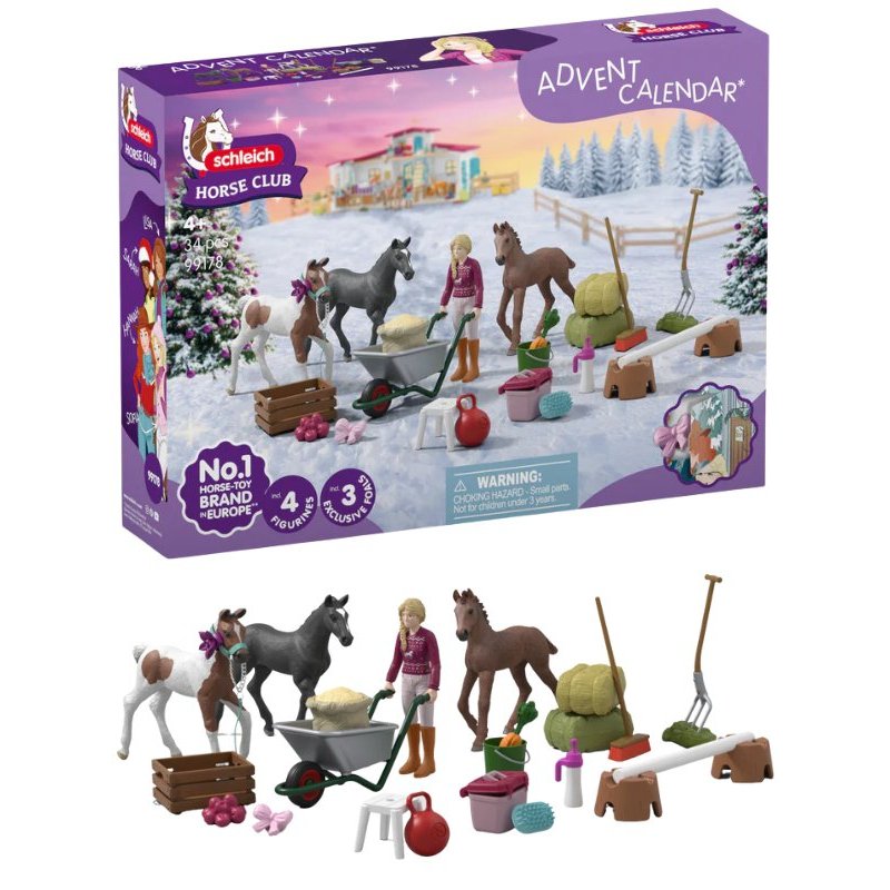 Schleich Adventskalender HORSE CLUB 2025 - Weihnachtswunder