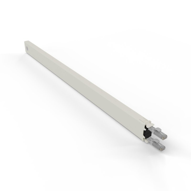 PATCHBOX CONE30UTPSL câble de réseau Gris 1,8 m Cat6a U/UTP (UTP)