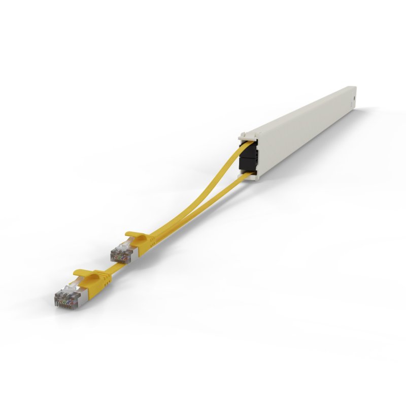 PATCHBOX CONE46STPYL câble de réseau Jaune 2,5 m Cat6a U/FTP (STP)