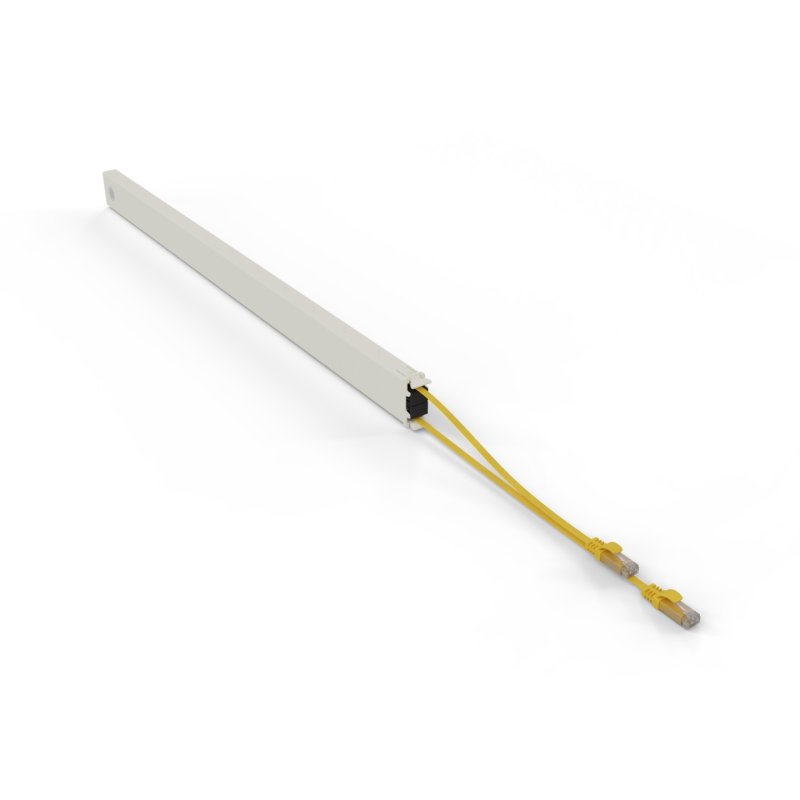 PATCHBOX CONE46UTPYL câble de réseau Jaune 2,5 m Cat6a U/UTP (UTP)