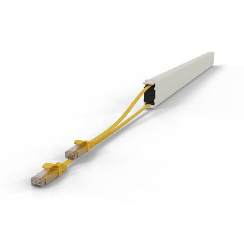 PATCHBOX CONE46UTPYL câble de réseau Jaune 2,5 m Cat6a U/UTP (UTP)