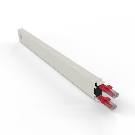 PATCHBOX CONEX8UTPRD câble de réseau Rouge 0,8 m Cat6a U/UTP (UTP)