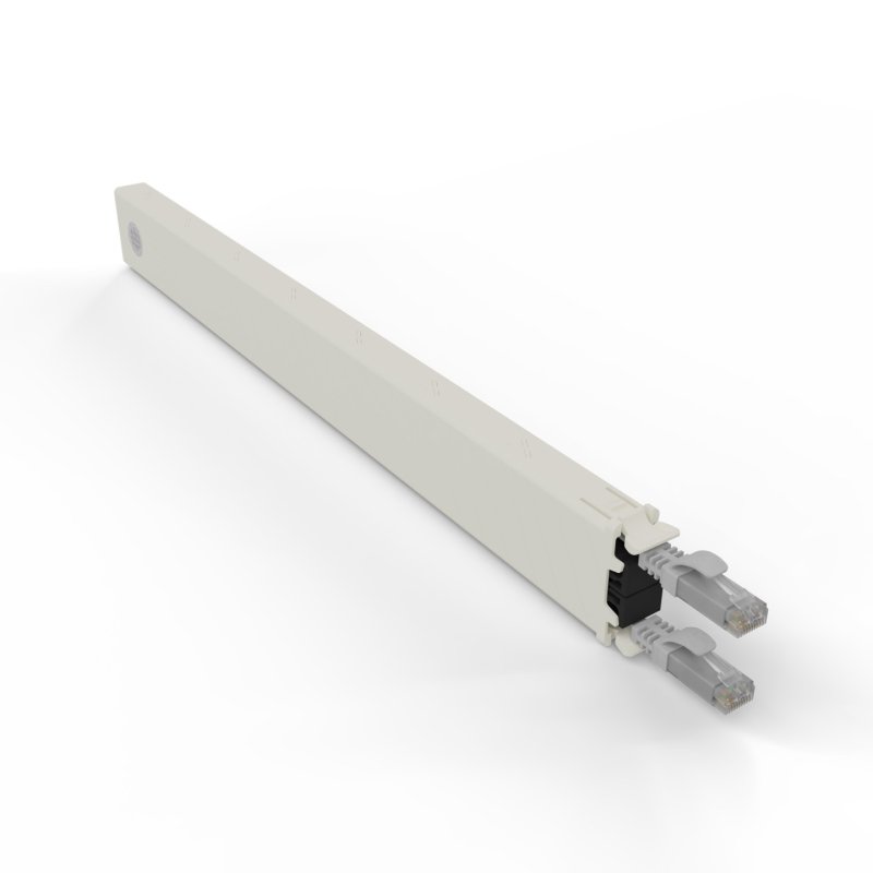 PATCHBOX CONEX8UTPSL câble de réseau Gris 0,8 m Cat6a U/UTP (UTP)