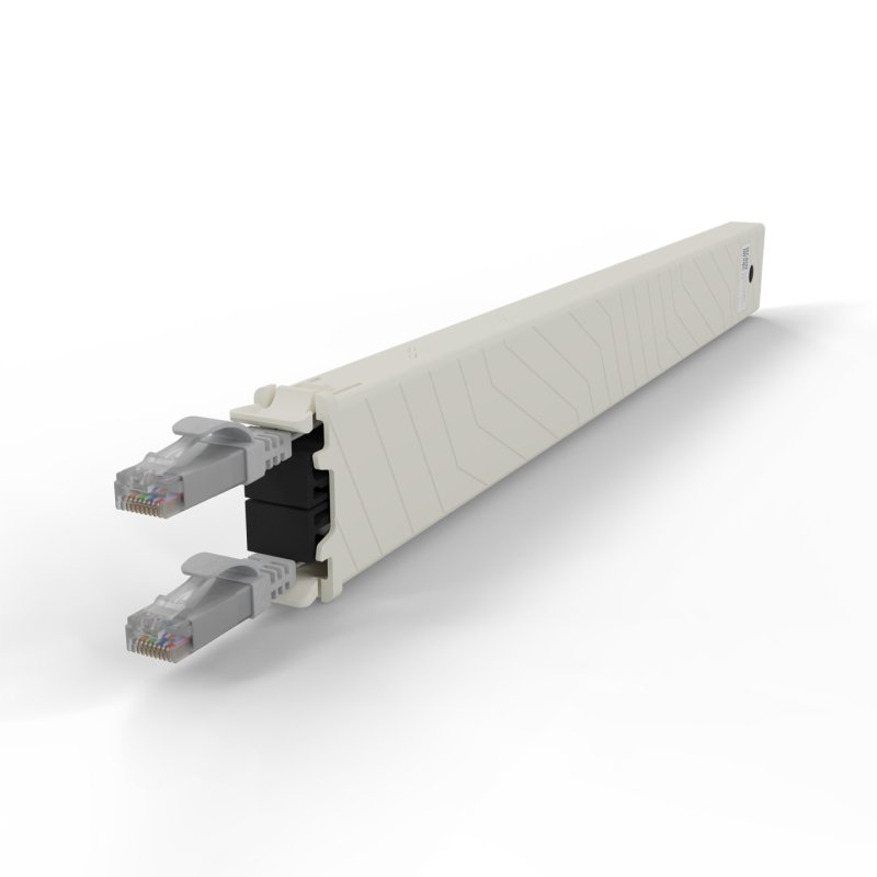 PATCHBOX CONEX8UTPSL câble de réseau Gris 0,8 m Cat6a U/UTP (UTP)