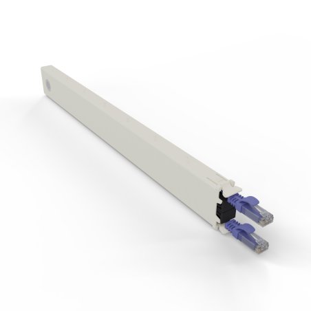 PATCHBOX CONEX8UTPVI câble de réseau Violet 0,8 m Cat6a U/UTP (UTP)