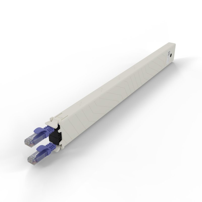 PATCHBOX CONEX8UTPVI câble de réseau Violet 0,8 m Cat6a U/UTP (UTP)