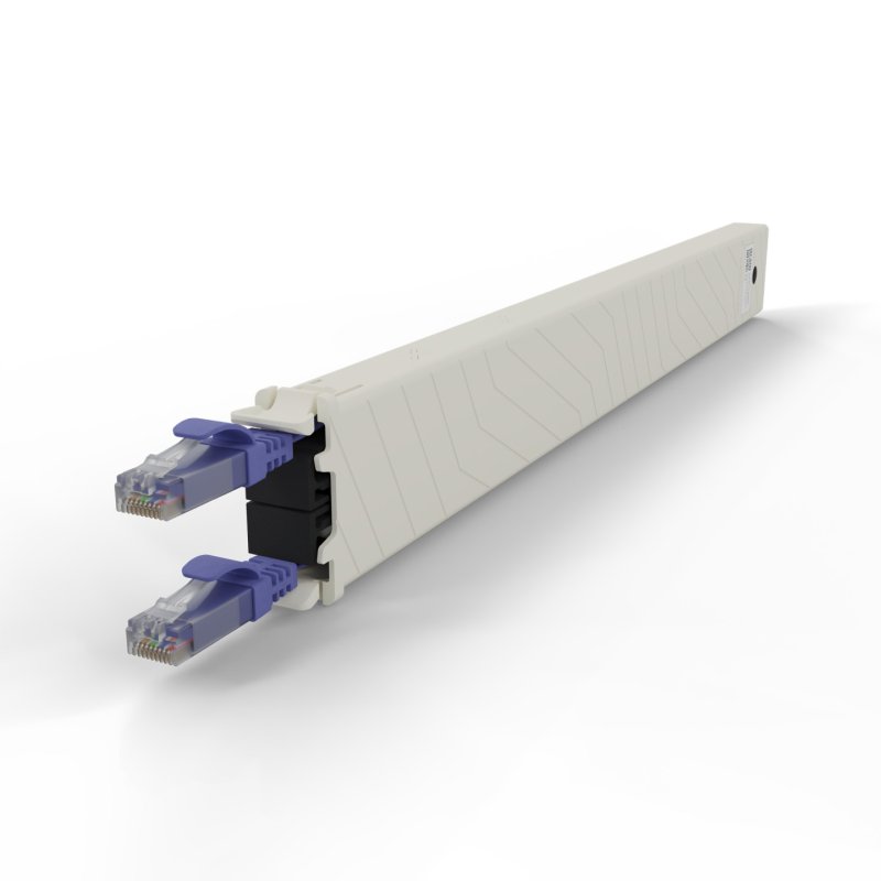 PATCHBOX CONEX8UTPVI câble de réseau Violet 0,8 m Cat6a U/UTP (UTP)