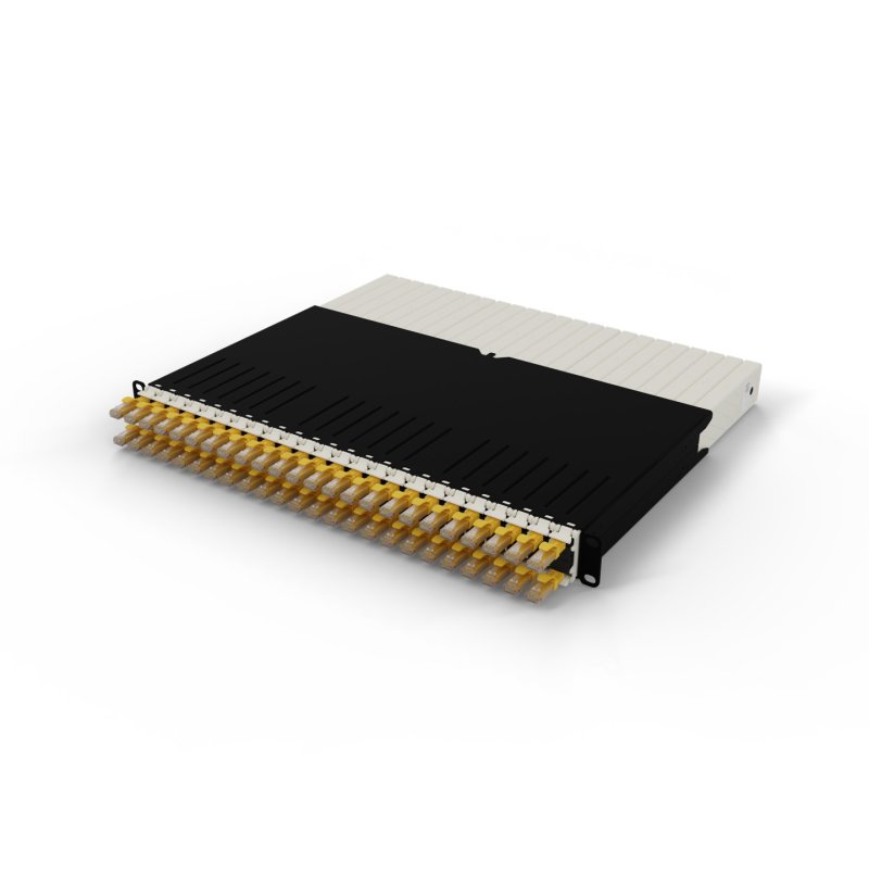 PATCHBOX PONEX8UTPYL câble de réseau Jaune 0,8 m Cat6a U/UTP (UTP)