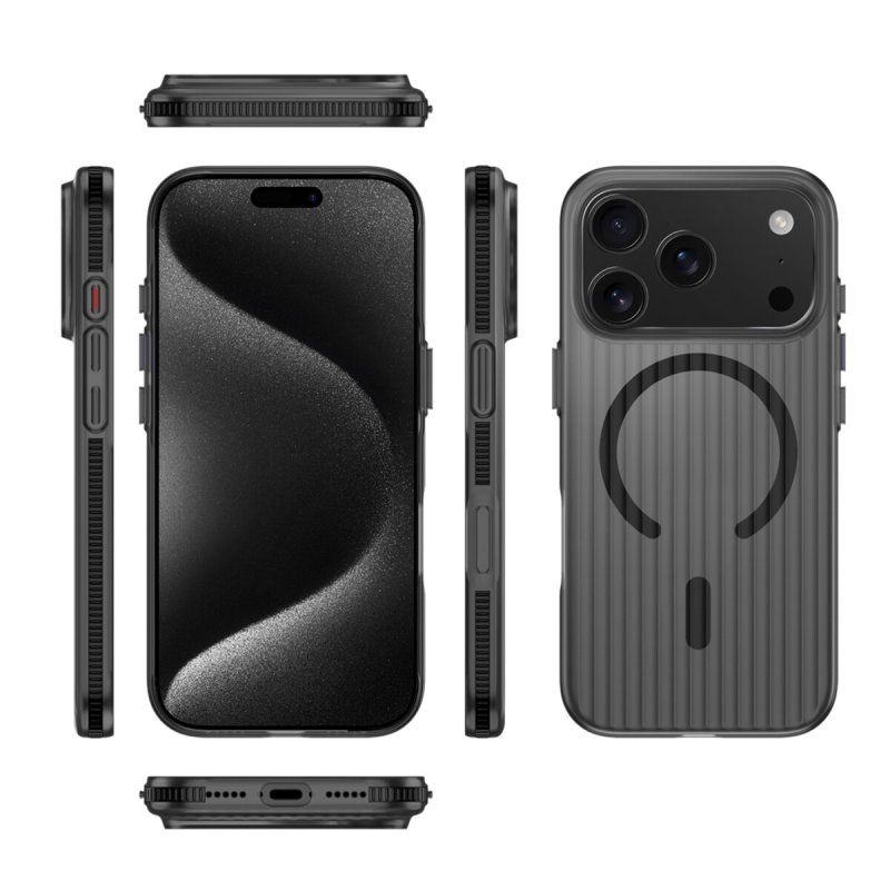 4smarts Design Case Aero fr iPhone 17 Pro, schwarz
