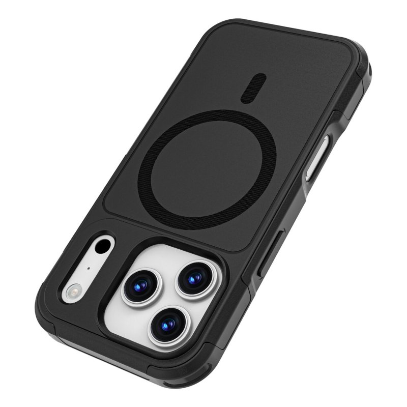 4smarts Defend mobile phone case 16 cm (6.3") Border Black