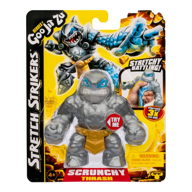 Goo Jit Zu Stretch Strikers - Thrash Figurine extensible
