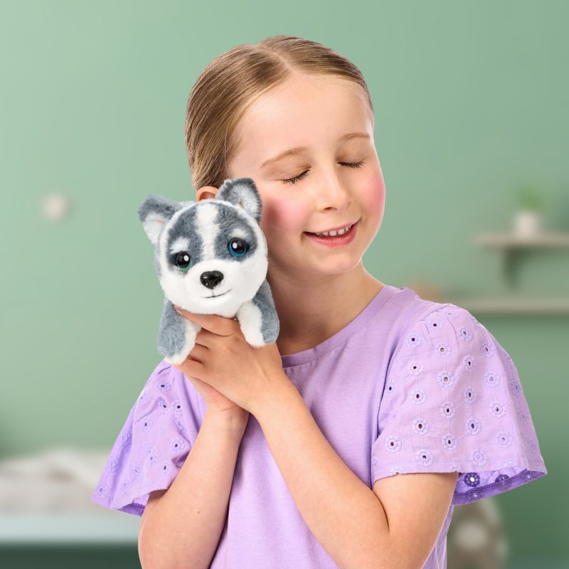 Moose Toys Little Live Pets My Really Real Puppy Mini's - Aurora Husky