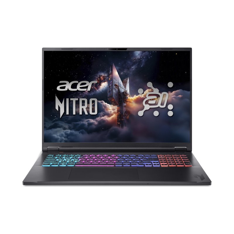 Acer Nitro 18 AI (AN18-61-R1H6) Gaming/ Copilot PC 18,0" WQXGA, 165Hz, Ryzen AI R7-350 (50 TOPS), 32GB RAM, 1TB SSD,