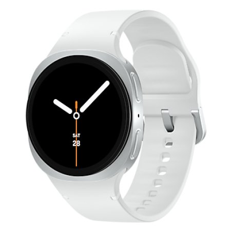 Samsung Galaxy Watch 8 3.3 cm (1.3 ) AMOLED 40 mm Digital 438 x 438 pixels Touchscreen 4G Silver Wi-Fi GPS (satellite)