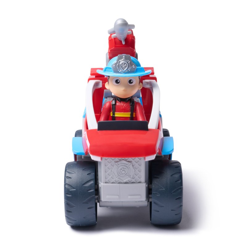 Paw Patrol Fire Rescue - Ryders Rettungsfahrzeug (mit Drohnen-Abwerfer und Ryder Figur)