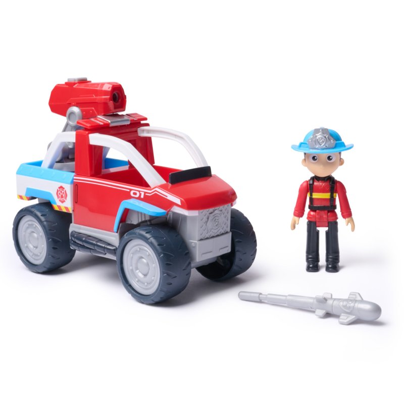 PAW Patrol VÉHICULE FIGURINE FIRE RESCUE RYDER La Pat' Patrouille