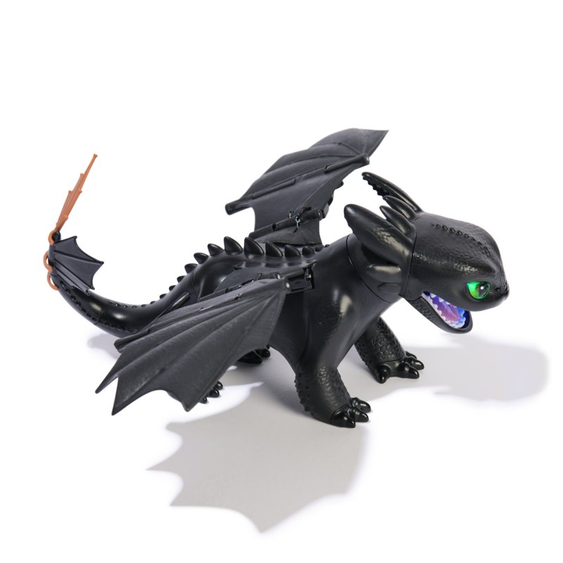 How to train your dragon Dreamworks Dragons , Tame & Train Interactive Toothless with 60 Sounds & Reactions, Kids Toys