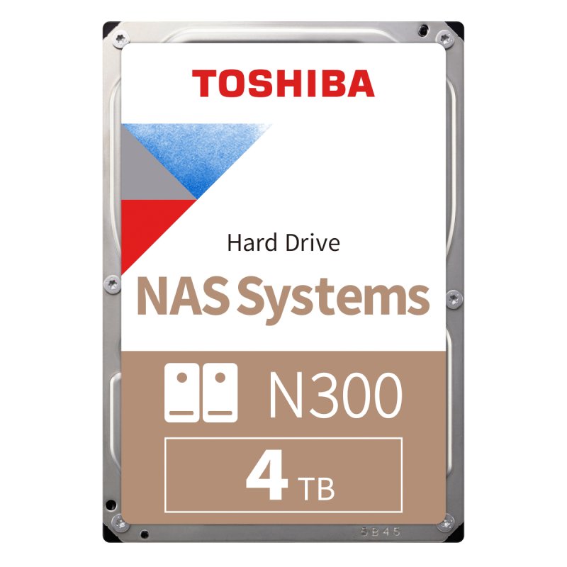 4TB Toshiba N300 HDWG740EZSTC 7200RPM 512MB